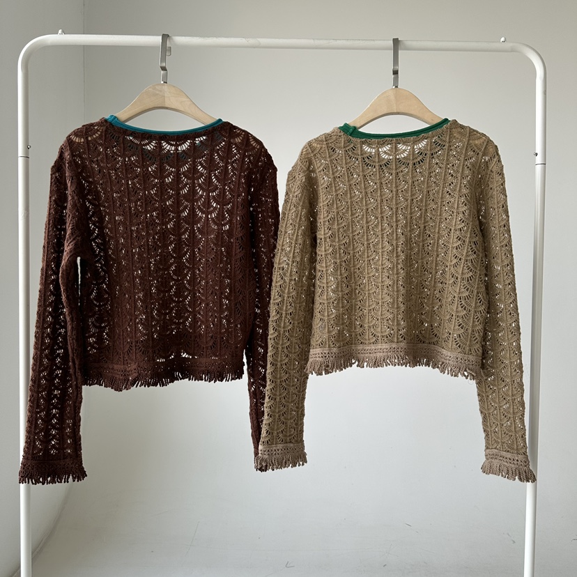 JENNY 1976東大門㊣代購女裝新款推薦熱賣襯衫蕾絲衫短款蕾絲JENNY 1976襯衫/蕾絲衫