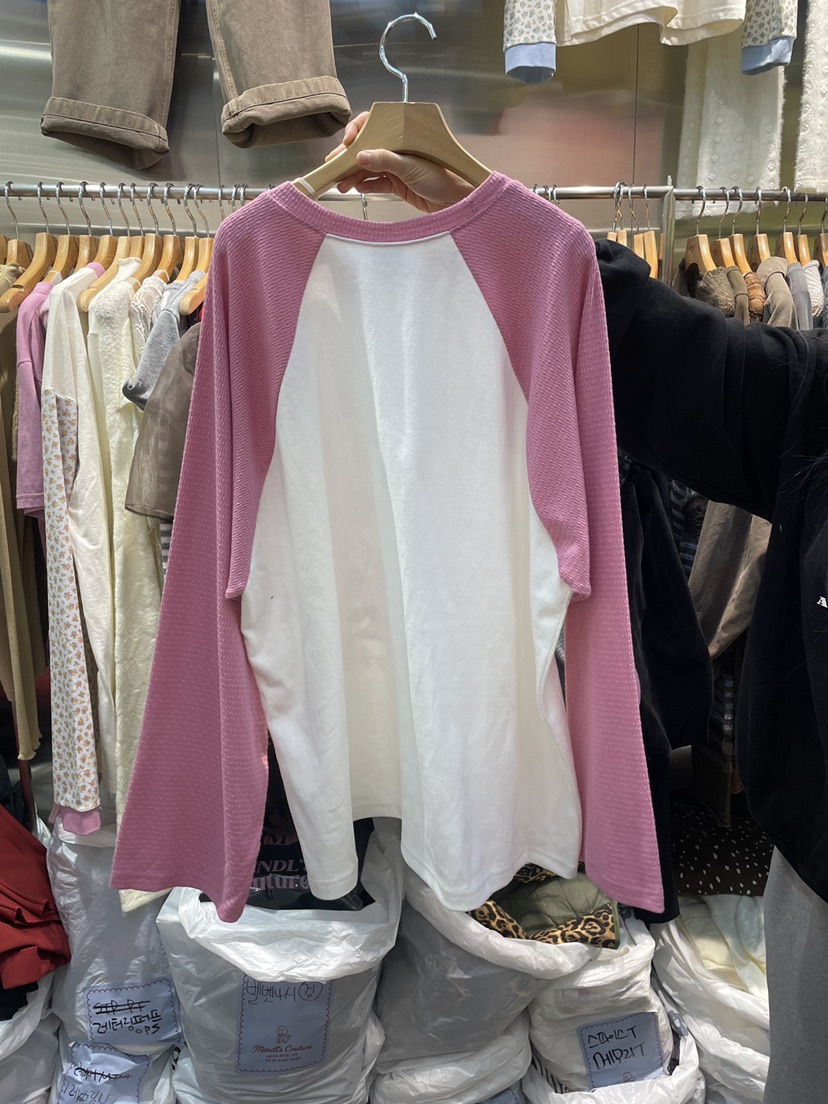 MENDL S東大門㊣代購女士新款職業時尚休閑25秋冬熱賣長袖T恤MENDL S長袖T恤