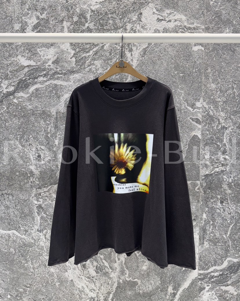 ROOKIE BUD韓國直郵㊣女裝新品25秋冬熱賣時尚職業長袖T恤ROOKIE BUD-L長袖T恤圖色1