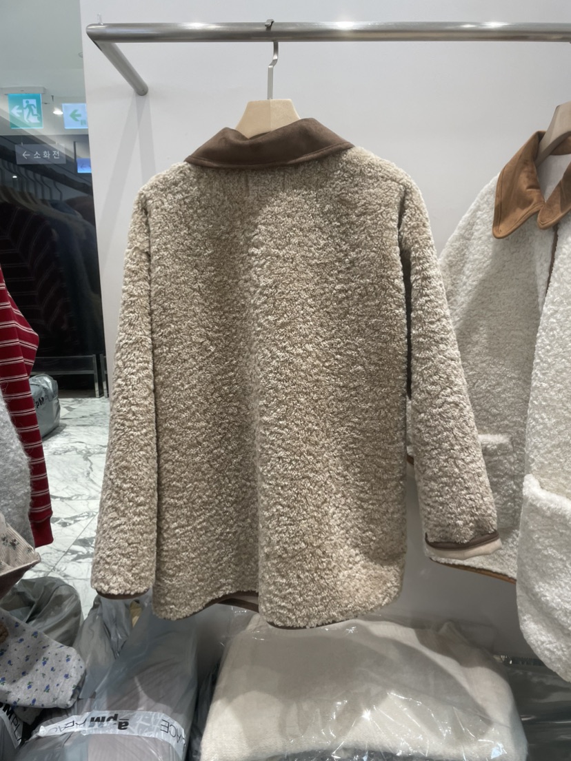 A P-STUDIO韓國直郵㊣女士新款休閑人氣職業推薦短款大衣A P-STUDIO短款大衣