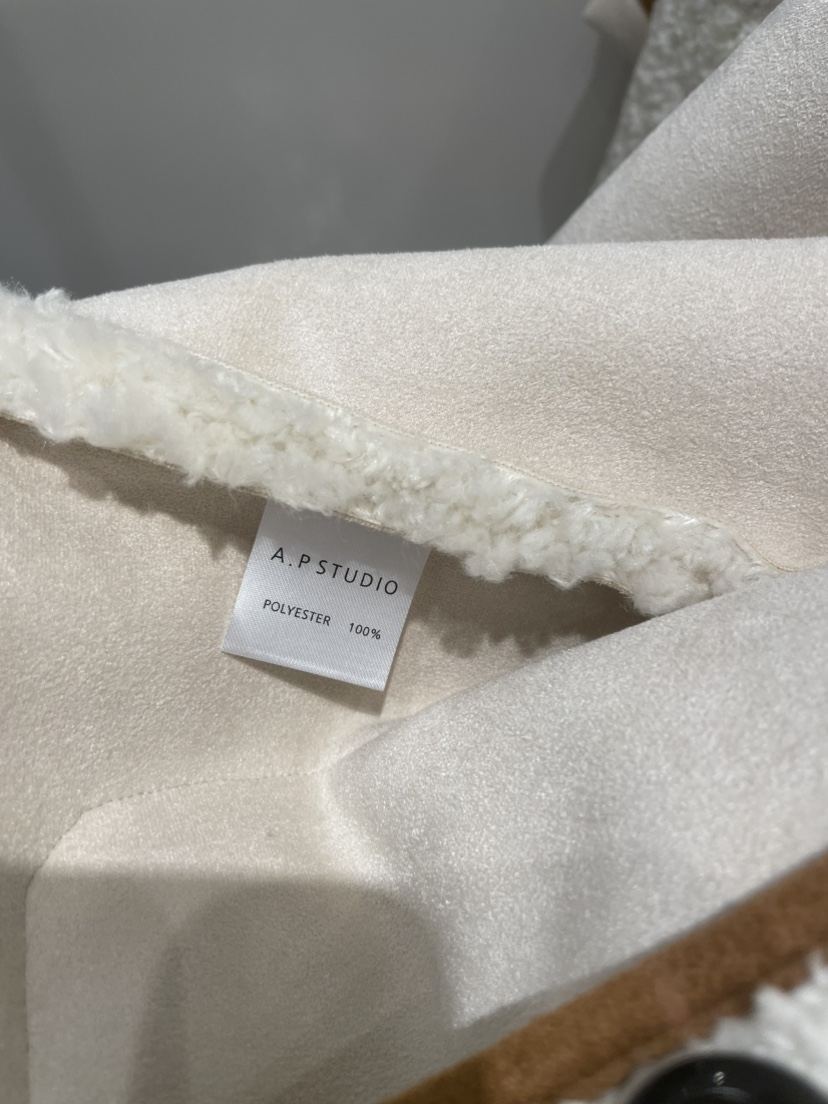 A P-STUDIO韓國直郵㊣女士新款休閑人氣職業推薦短款大衣A P-STUDIO短款大衣