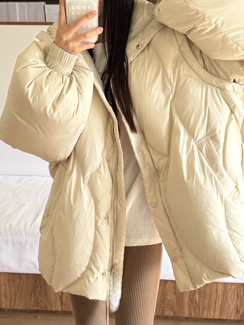 A P-STUDIO韓國代購㊣女士新款時尚人氣短款羽絨服可拆卸A P-STUDIO短款羽絨服