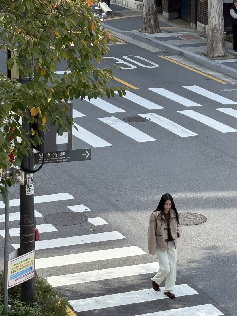 A P-STUDIO東大門㊣代購女裝新款休閑人氣25秋冬短款大衣A P-STUDIO短款大衣