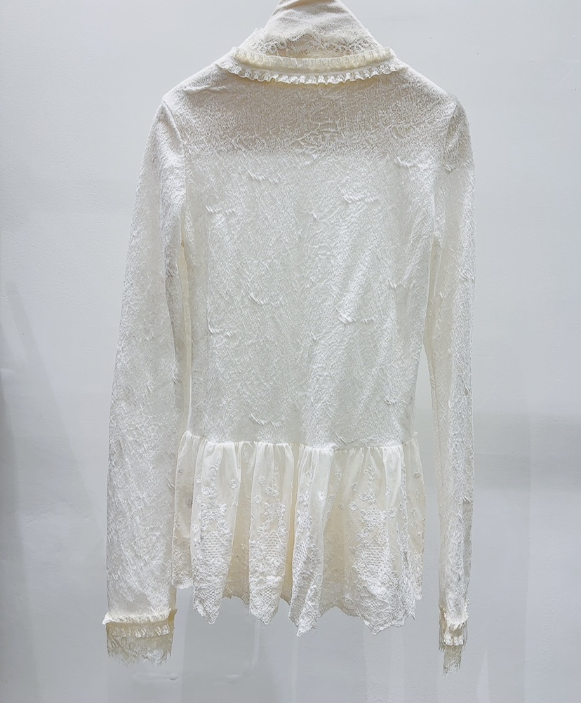 AWESOME-P東大門㊣直郵女裝新品熱賣人氣休閑推薦襯衫蕾絲衫AWESOME-P襯衫/蕾絲衫