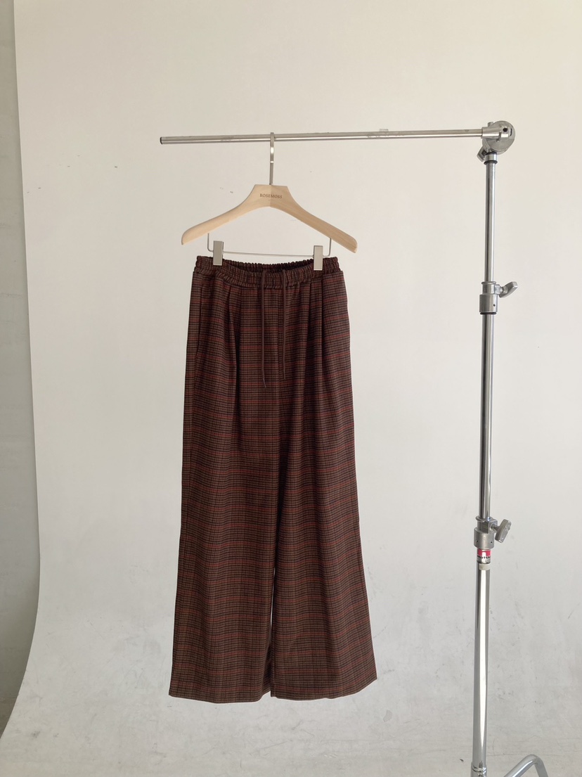 ORDINARYA東大門㊣直郵女裝新款時尚熱賣25秋冬休閑職業休閑褲ROESMMOSS休閑褲圖色1