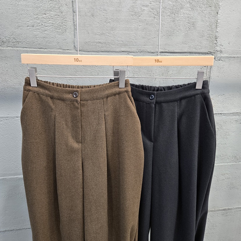 10CC東大門㊣實拍女裝新款熱賣25秋冬人氣休閑時尚職業休閑褲10CC休閑褲