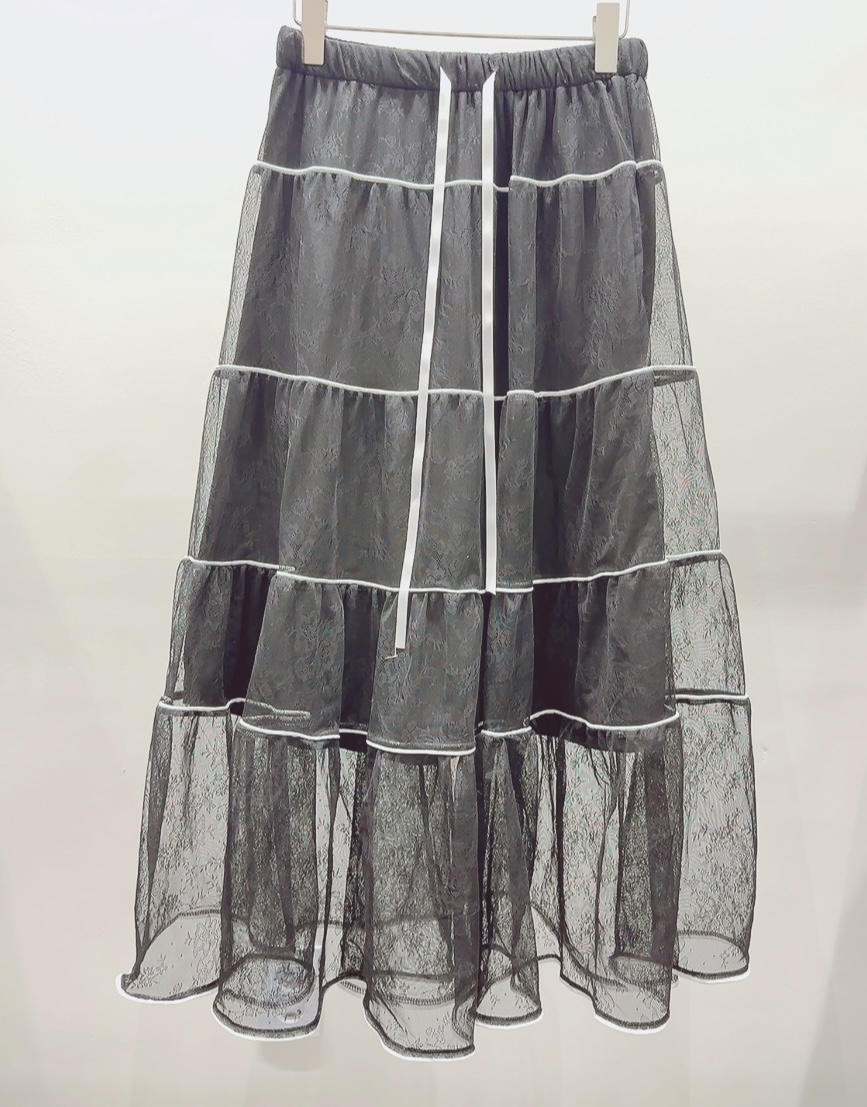 AWESOME-P韓國直郵㊣女士新品人氣職業休閑推薦25秋冬長裙AWESOME-P長裙圖色1