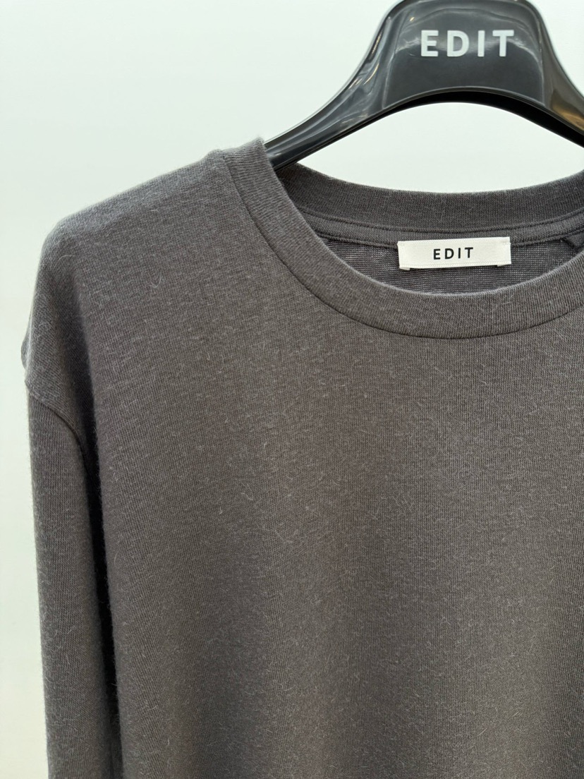 EDIT韓國代購㊣女士新品推薦25秋冬人氣休閑職業時尚長袖T恤EDIT長袖T恤