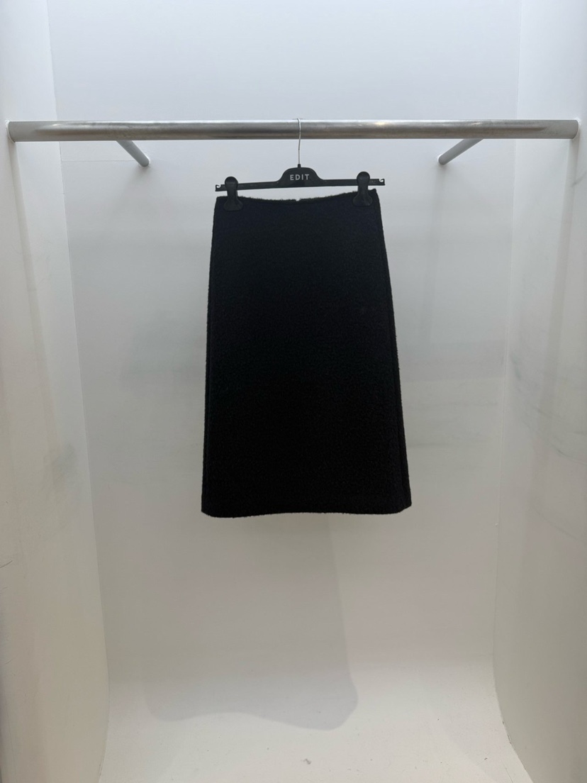 EDIT東大門㊣直郵女裝新品熱賣時尚休閑25秋冬職業人氣長裙EDIT長裙圖色3黑色