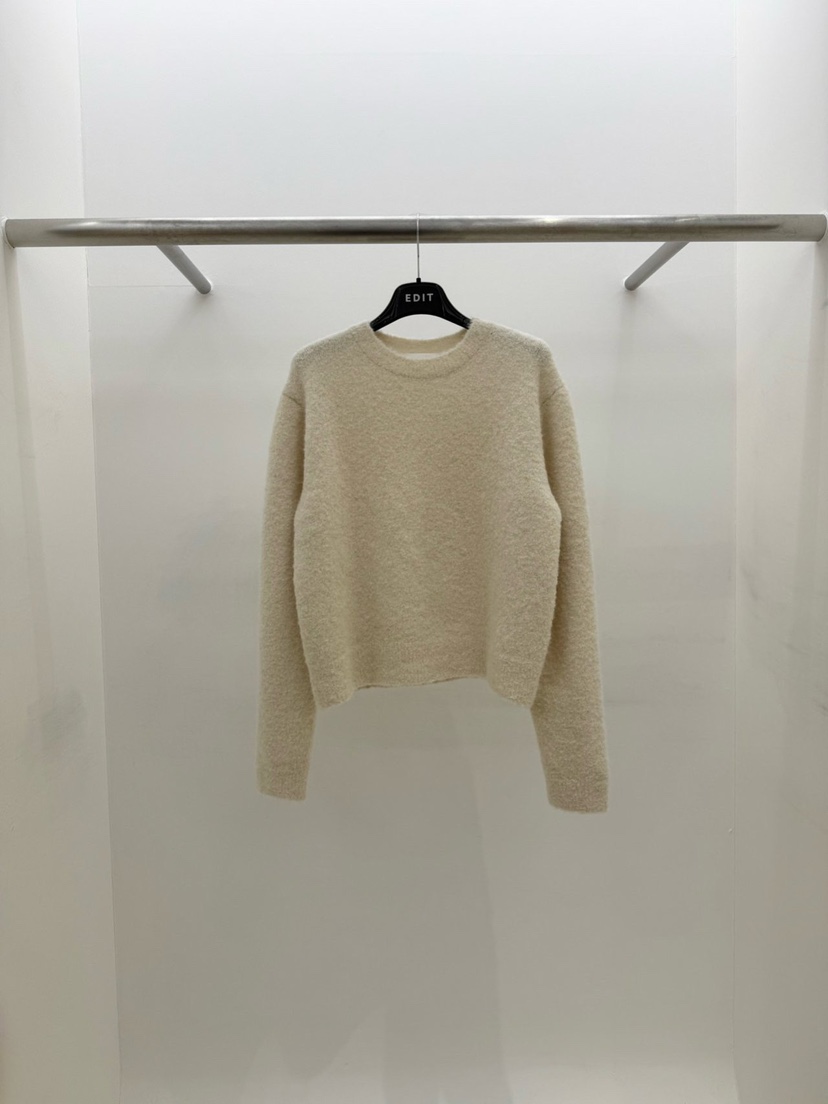 EDIT東大門㊣實拍女裝新款人氣25秋冬休閑推薦熱賣職業針織衫EDIT針織衫圖色1