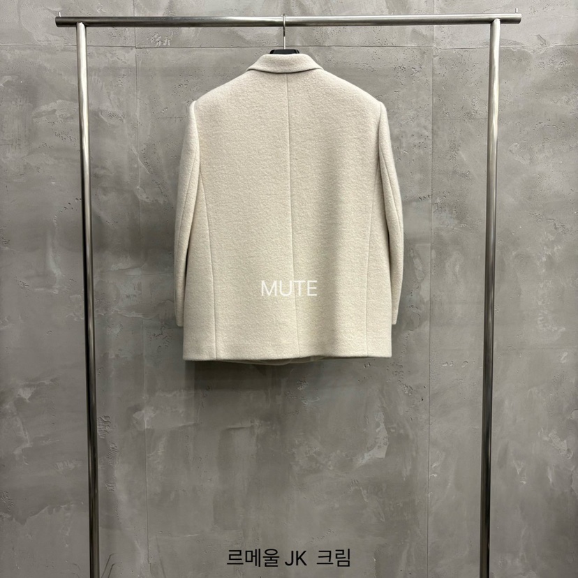 MUTE-P東大門㊣代購女裝新款熱賣人氣推薦25秋冬休閑短款大衣MUTE短款大衣