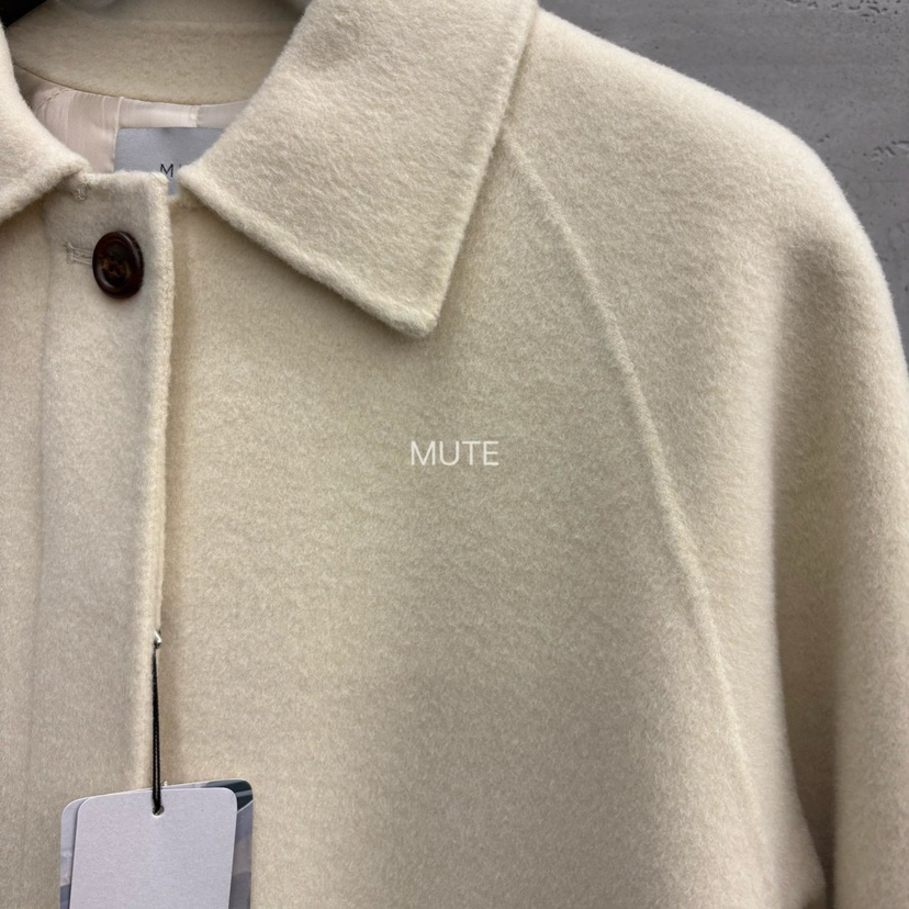 MUTE-P東大門㊣代購女士新品人氣推薦職業休閑熱賣中長款大衣MUTE中長款大衣