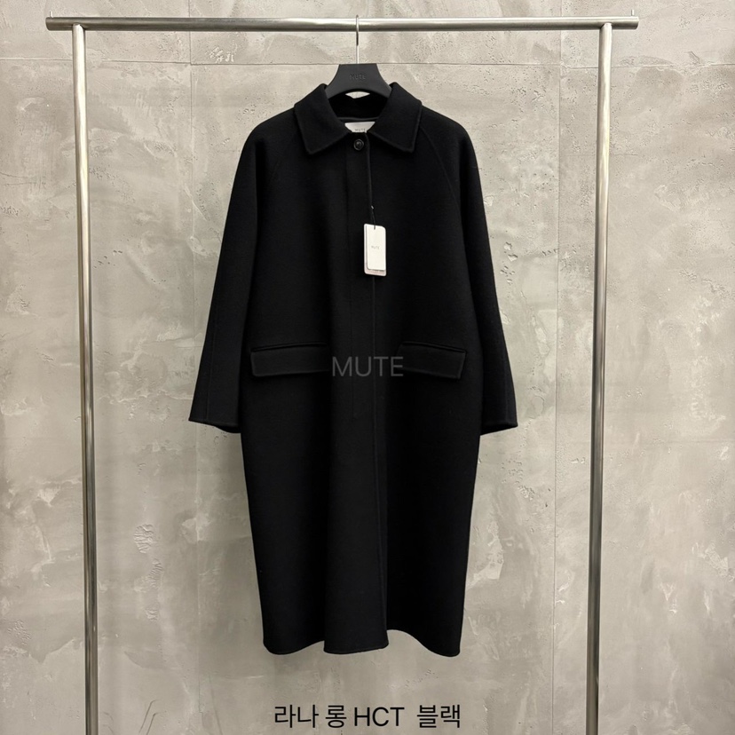 MUTE-P東大門㊣代購女士新品人氣推薦職業休閑熱賣中長款大衣MUTE中長款大衣圖色3