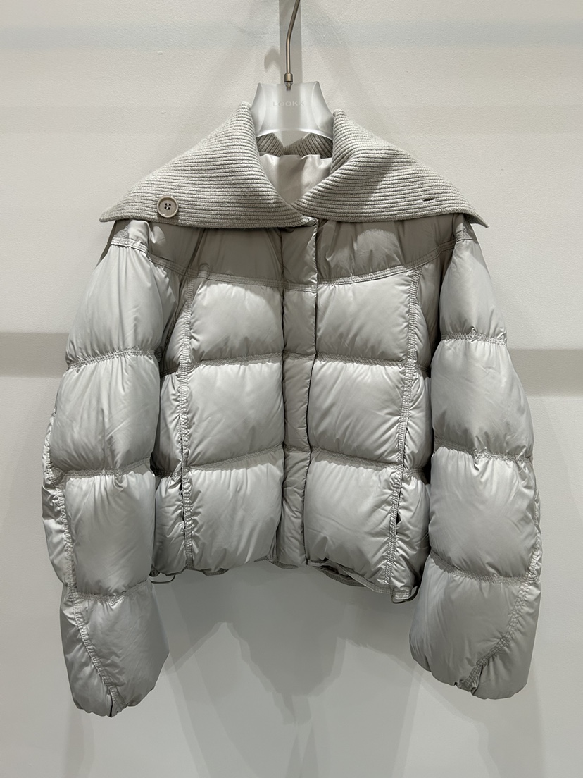 LOOKK韓國代購㊣女裝新款人氣熱賣推薦時尚25秋冬短款羽絨服LOOKK短款羽絨服圖色1