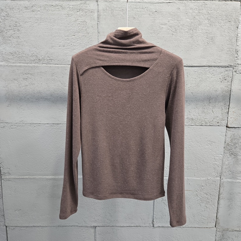 10CC韓國代購㊣女裝新款熱賣推薦職業時尚25秋冬休閑長袖T恤10CC長袖T恤圖色1