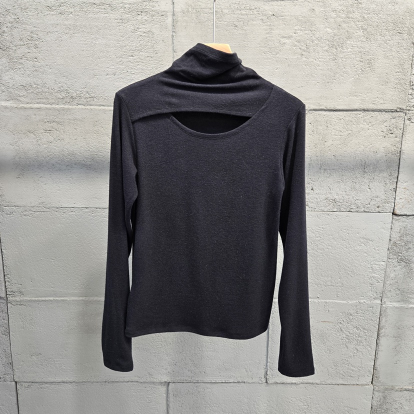 10CC韓國代購㊣女裝新款熱賣推薦職業時尚25秋冬休閑長袖T恤10CC長袖T恤圖色2