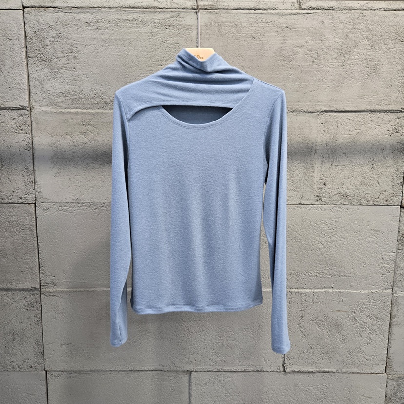 10CC韓國代購㊣女裝新款熱賣推薦職業時尚25秋冬休閑長袖T恤10CC長袖T恤圖色3