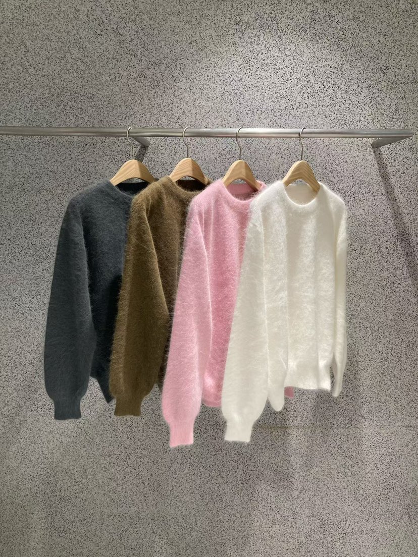 ADDICTED東大門㊣直郵女士新品25秋冬推薦熱賣針織衫安哥拉ADDICTED針織衫