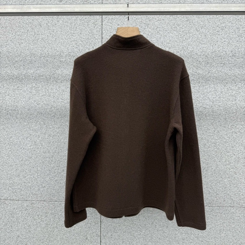 AT THE BAGEL東大門㊣代購女裝新品25秋冬人氣針織衫拉鏈AT THE BAGEL針織衫