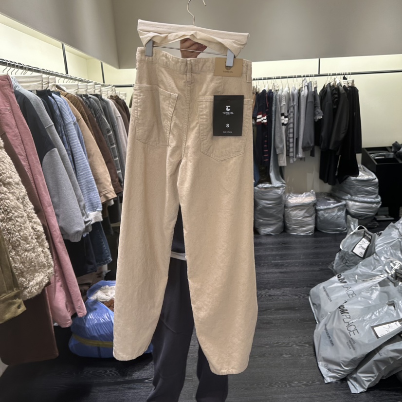 TOMGIRL東大門㊣代購女士新品熱賣職業25秋冬推薦休閑休閑褲TOMGIRL休閑褲