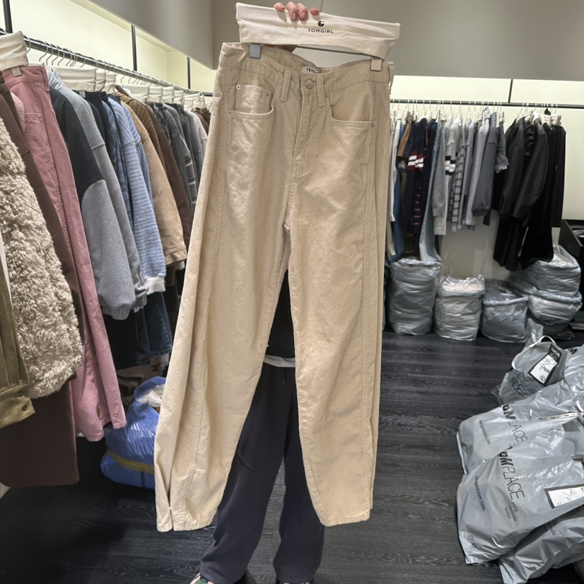 TOMGIRL東大門㊣代購女士新品熱賣職業25秋冬推薦休閑休閑褲TOMGIRL休閑褲圖色1