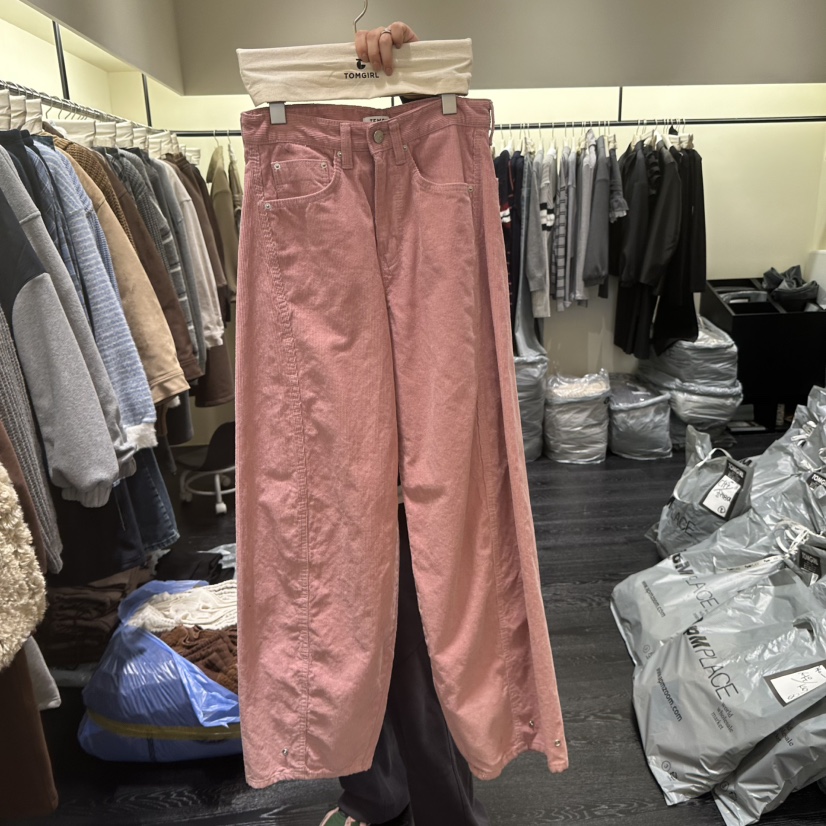 TOMGIRL東大門㊣代購女士新品熱賣職業25秋冬推薦休閑休閑褲TOMGIRL休閑褲圖色2