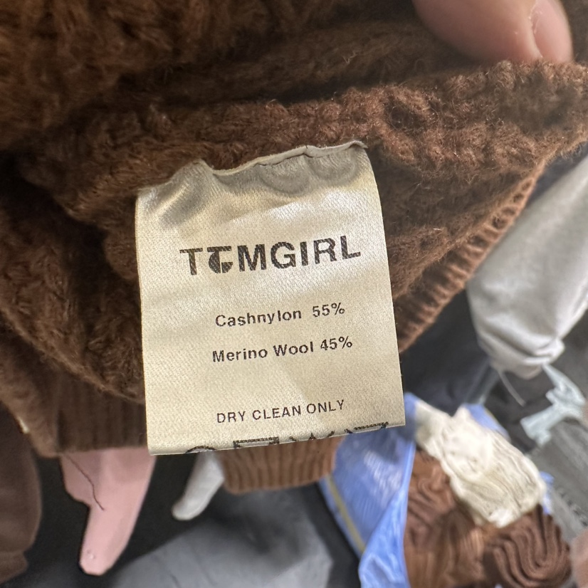 TOMGIRL東大門㊣代購女裝新品推薦職業休閑人氣熱賣時尚針織衫TOMGIRL針織衫