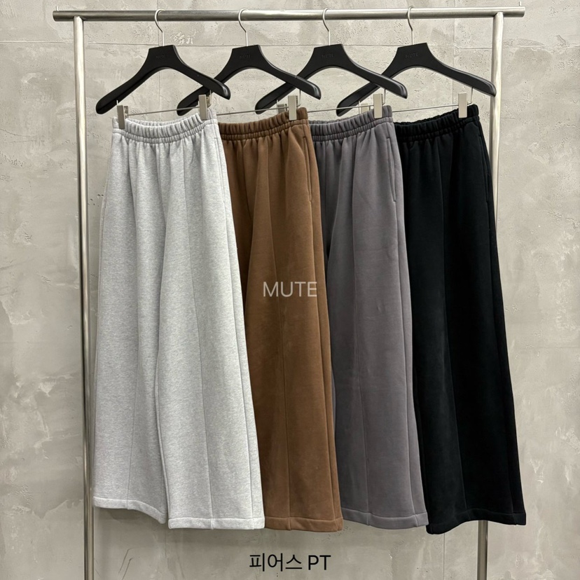 MUTE-P東大門㊣實拍女裝新款25秋冬職業推薦休閑人氣休閑褲MUTE休閑褲