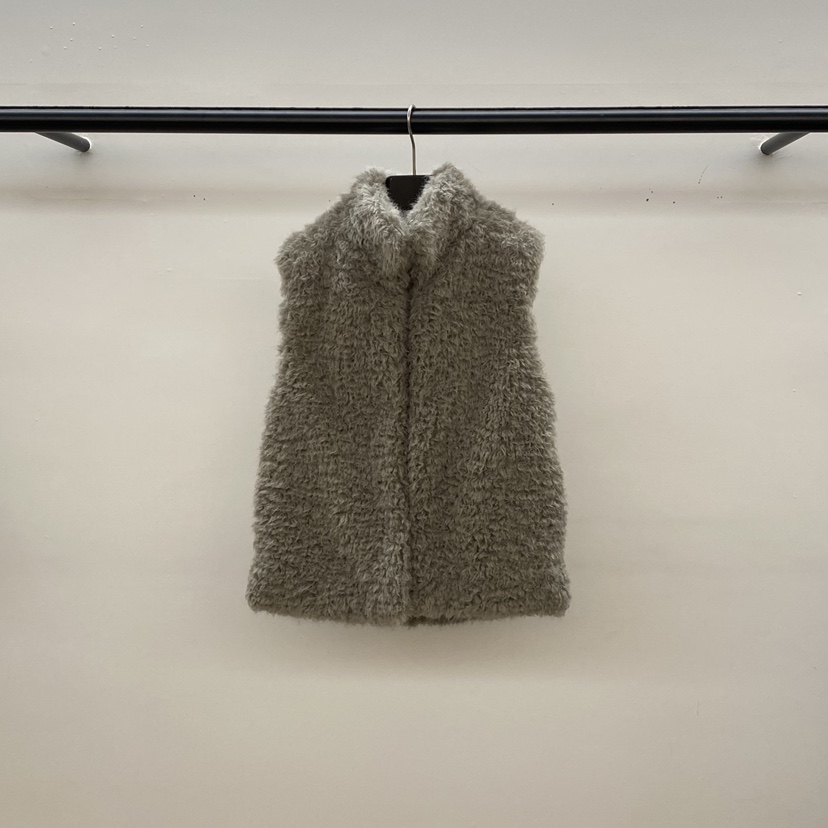 ID東大門㊣實拍女士新品職業推薦休閑25秋冬人氣時尚熱賣馬甲ID馬甲圖色1灰色