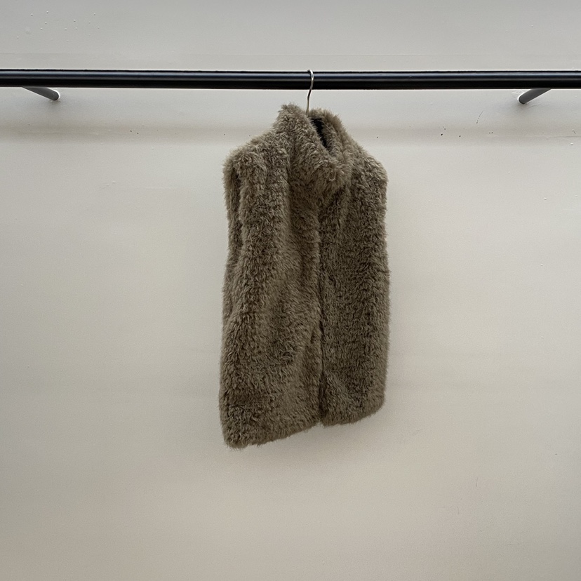 ID東大門㊣實拍女士新品職業推薦休閑25秋冬人氣時尚熱賣馬甲ID馬甲圖色2摩卡色