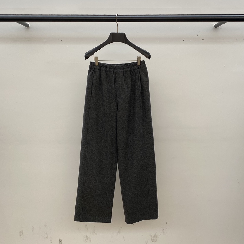 ID東大門㊣直郵女士新品人氣熱賣職業推薦時尚25秋冬休閑褲羊毛ID休閑褲圖色2深灰色