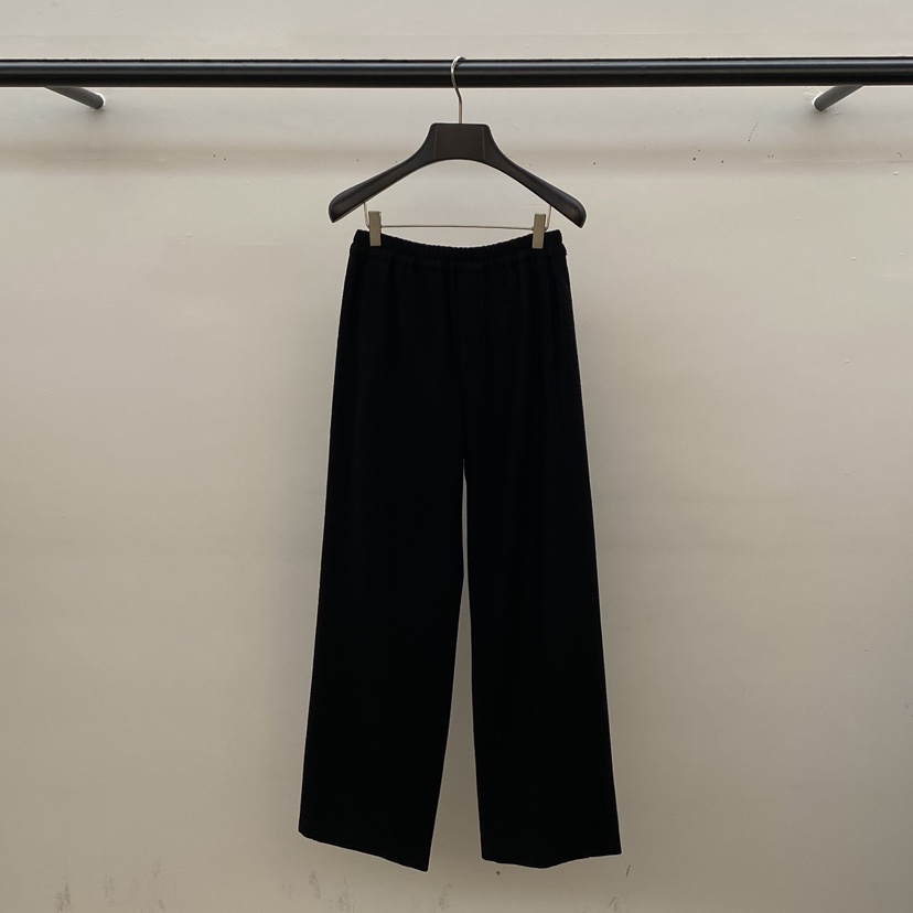 ID東大門㊣直郵女士新品人氣熱賣職業推薦時尚25秋冬休閑褲羊毛ID休閑褲圖色3黑色