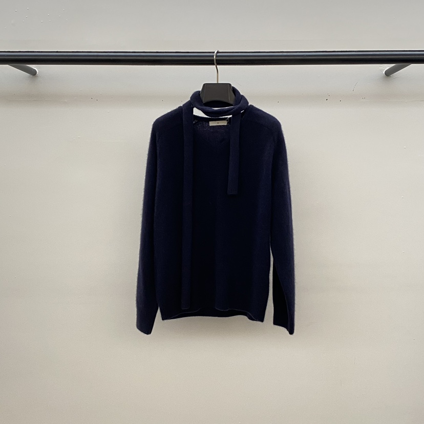 ID東大門㊣直郵女士新款休閑推薦時尚職業熱賣針織衫浣熊圍巾ID針織衫圖色5