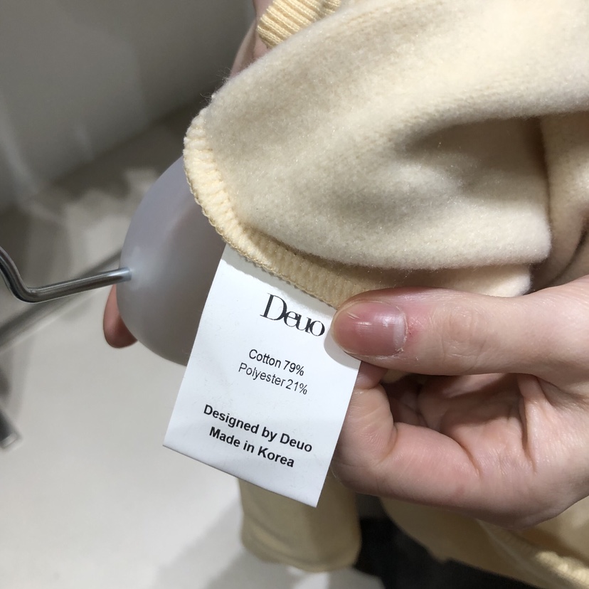 DEUO東大門㊣實拍女士新品人氣時尚職業25秋冬熱賣推薦衛衣DEUO衛衣