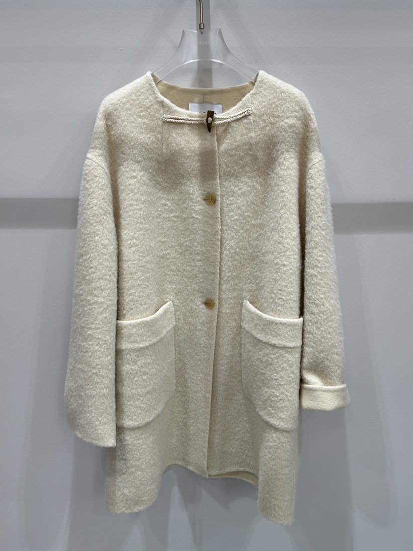 LOOKK東大門㊣直郵女裝新品人氣職業熱賣休閑推薦時尚短款大衣LOOKK短款大衣圖色1