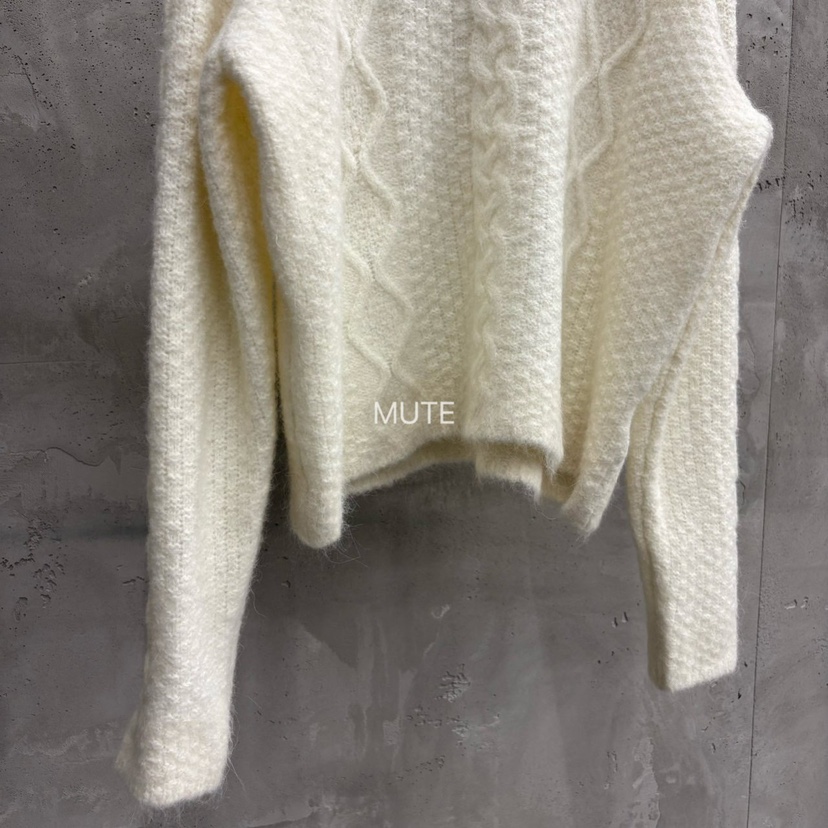 MUTE-P東大門㊣直郵女裝新品推薦熱賣人氣25秋冬休閑針織衫MUTE針織衫
