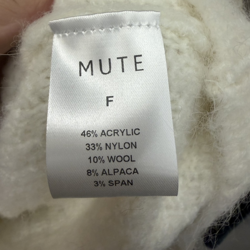 MUTE-P東大門㊣直郵女裝新品推薦熱賣人氣25秋冬休閑針織衫MUTE針織衫