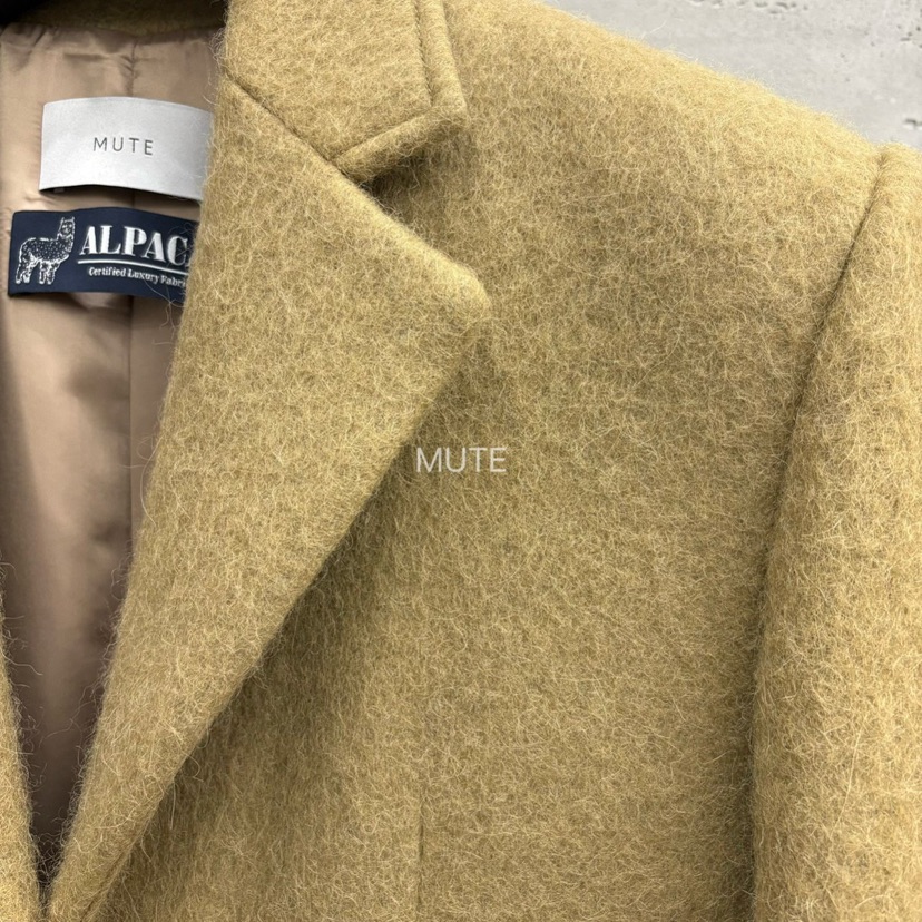 MUTE-P東大門㊣代購女士新款人氣熱賣推薦25秋冬休閑長款風衣MUTE長款風衣