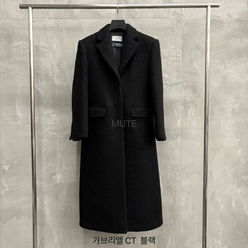 MUTE-P東大門㊣代購女士新款人氣熱賣推薦25秋冬休閑長款風衣MUTE長款風衣圖色2