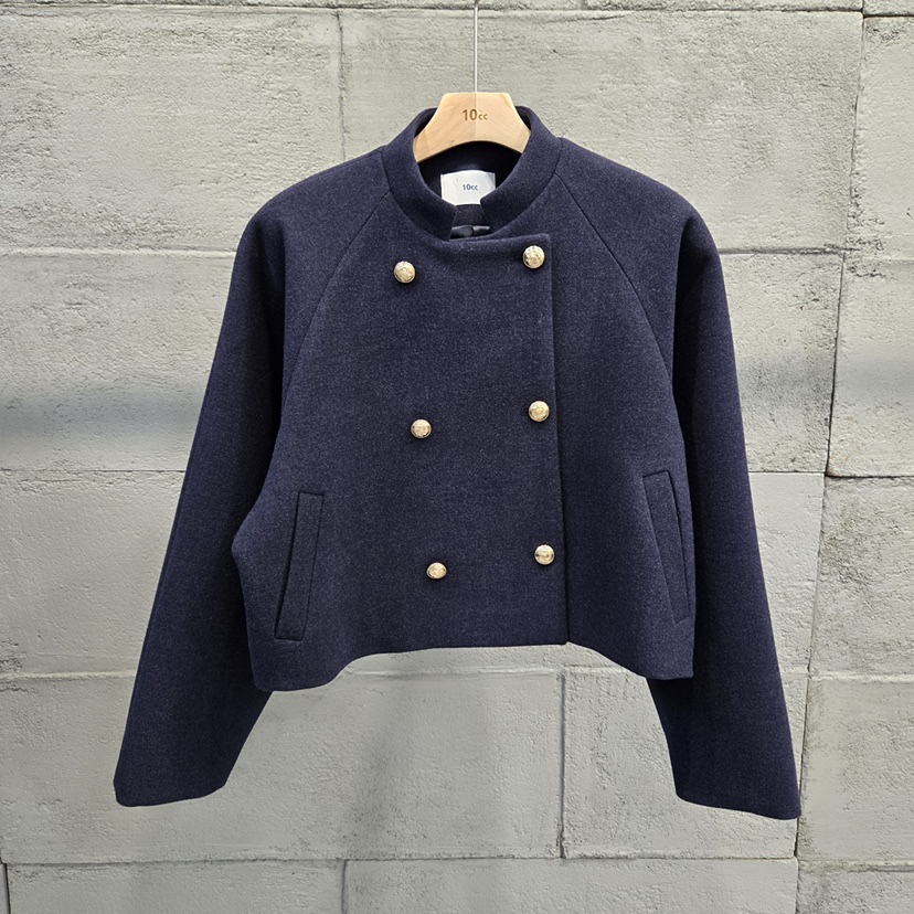 10CC韓國直郵㊣女裝新款推薦職業熱賣25秋冬休閑時尚人氣夾克10CC夾克圖色1