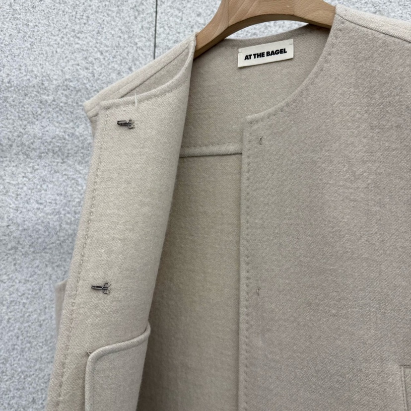 AT THE BAGEL東大門㊣代購女裝新款推薦休閑時尚人氣馬甲AT THE BAGEL馬甲