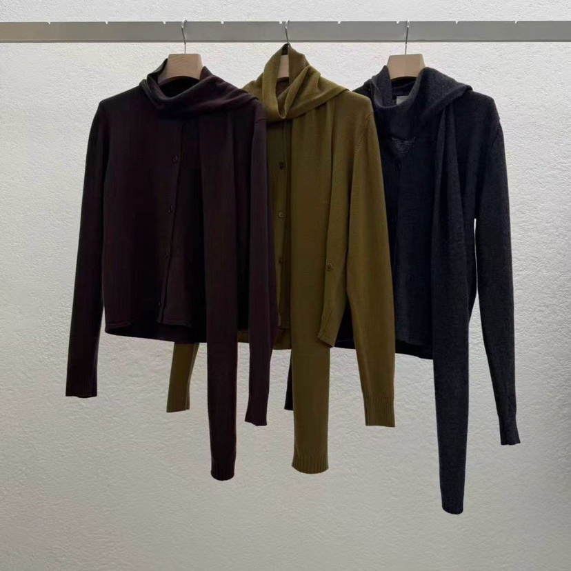 STATEMENT韓國直郵㊣女士新款職業休閑25秋冬時尚針織衫含圍巾STATEMENT針織衫