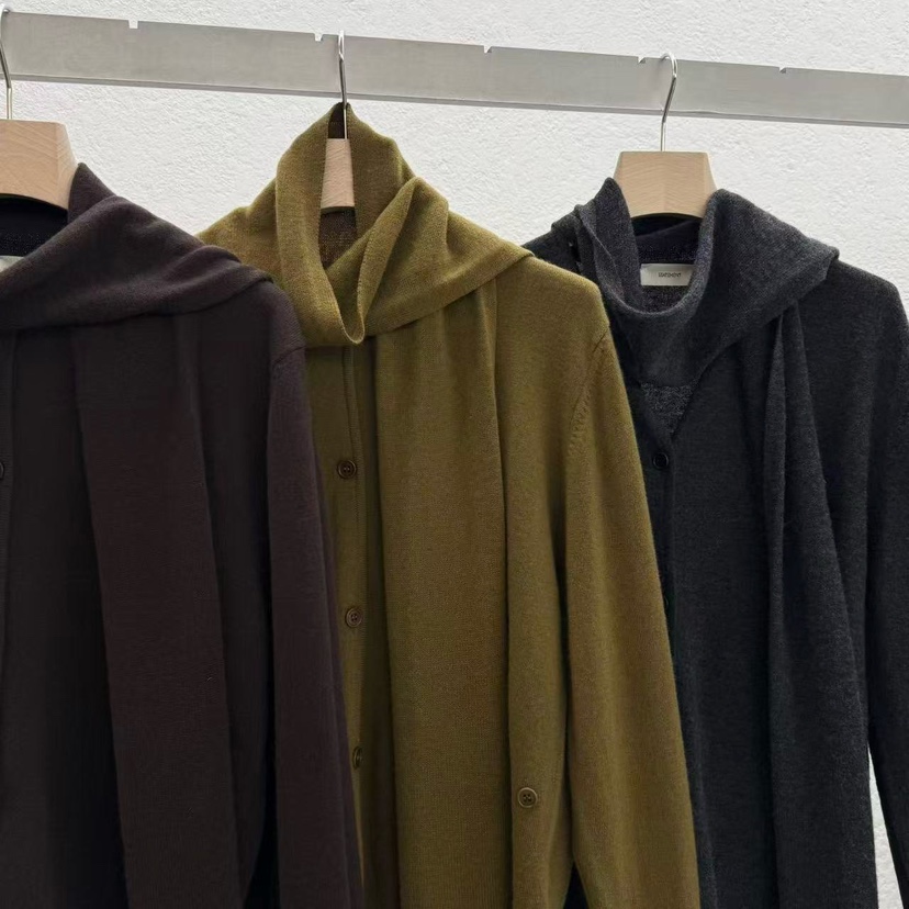 STATEMENT韓國直郵㊣女士新款職業休閑25秋冬時尚針織衫含圍巾STATEMENT針織衫