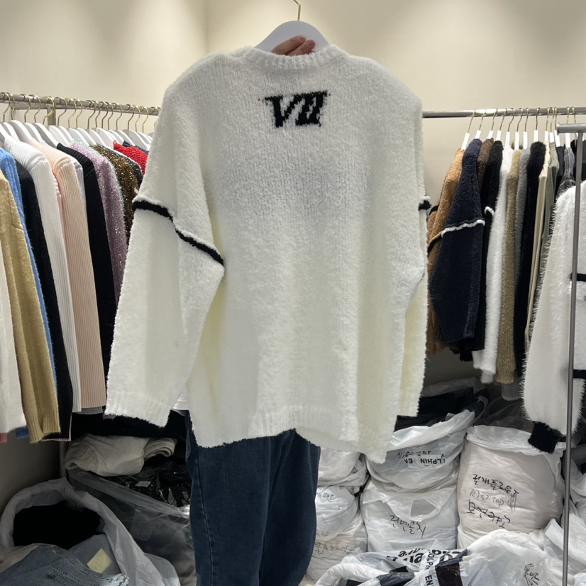 ENDOLPHIN東大門㊣實拍女裝新品熱賣休閑時尚25秋冬職業毛衣ENDOLPHIN毛衣