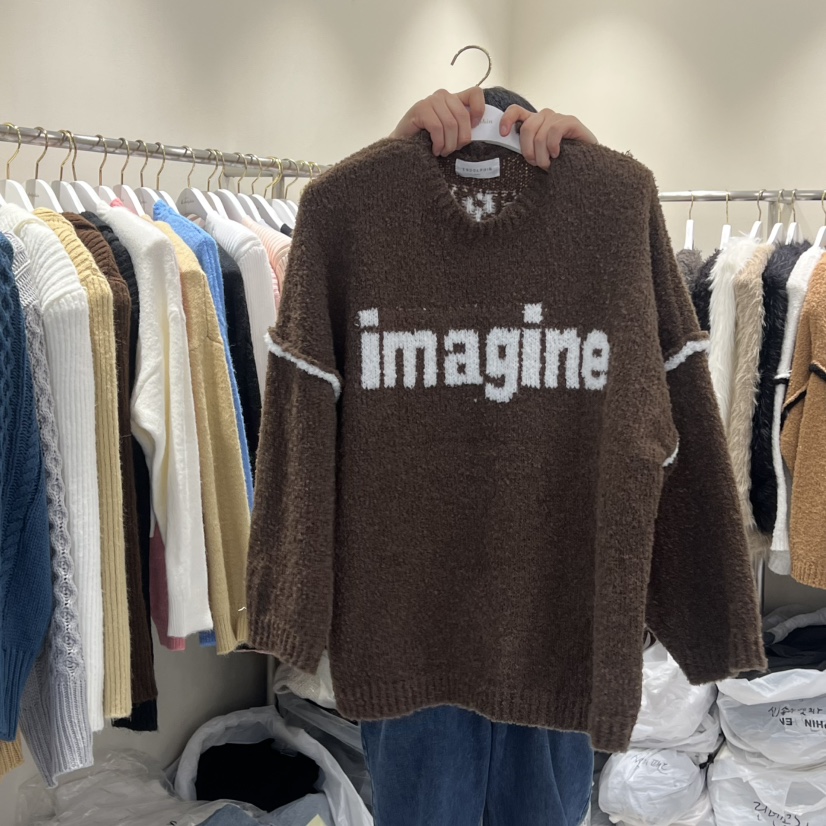 ENDOLPHIN東大門㊣實拍女裝新品熱賣休閑時尚25秋冬職業毛衣ENDOLPHIN毛衣圖色3