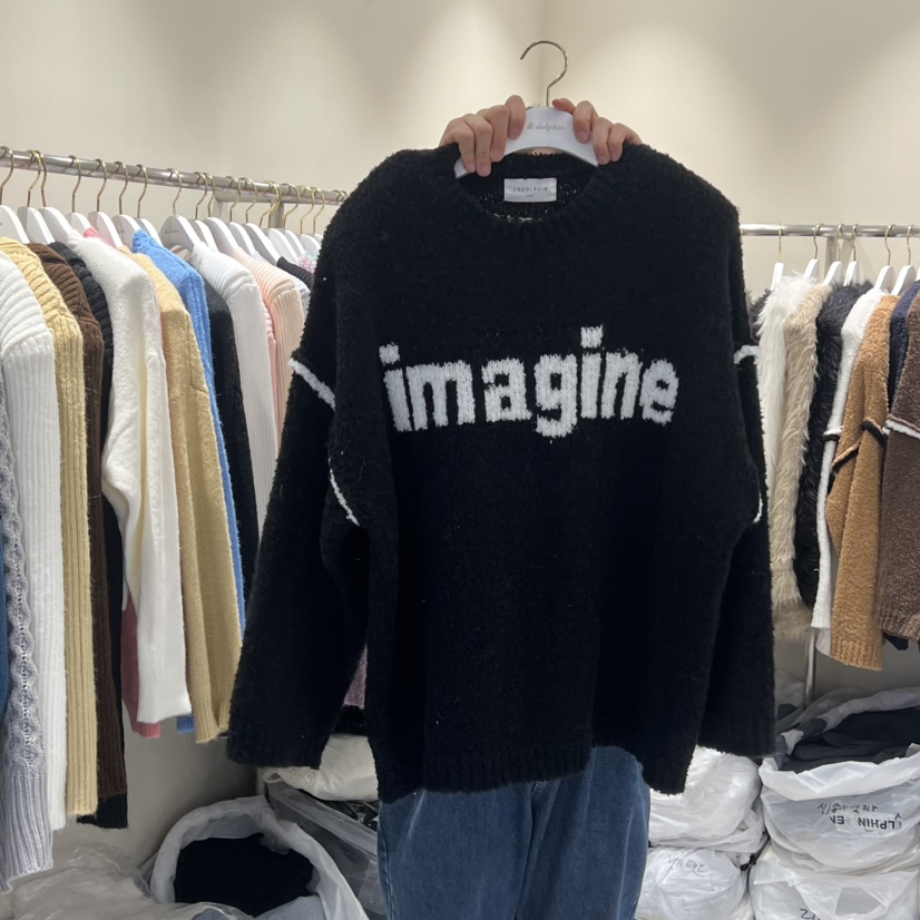 ENDOLPHIN東大門㊣實拍女裝新品熱賣休閑時尚25秋冬職業毛衣ENDOLPHIN毛衣圖色4