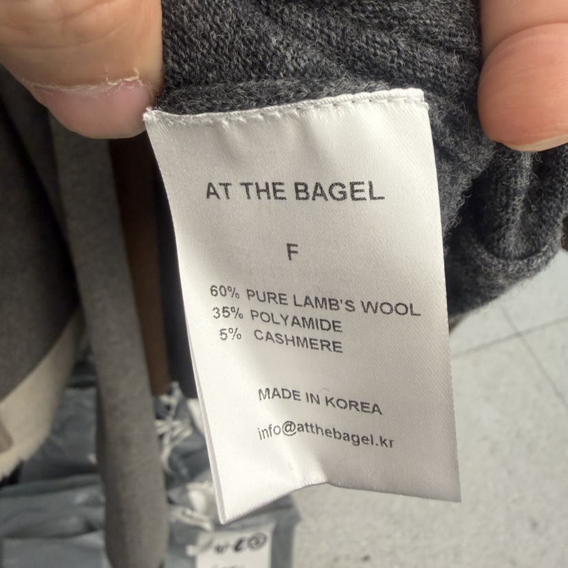 AT THE BAGEL東大門㊣直郵女裝新款職業熱賣休閑25秋冬針織衫AT THE BAGEL針織衫