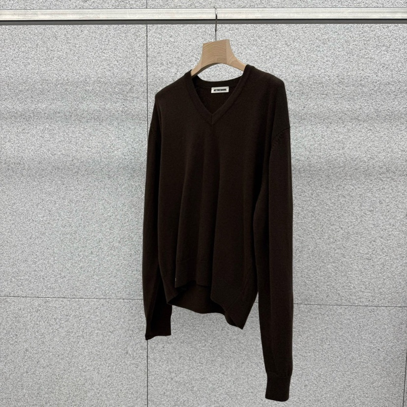 AT THE BAGEL東大門㊣直郵女裝新款職業熱賣休閑25秋冬針織衫AT THE BAGEL針織衫圖色2棕色