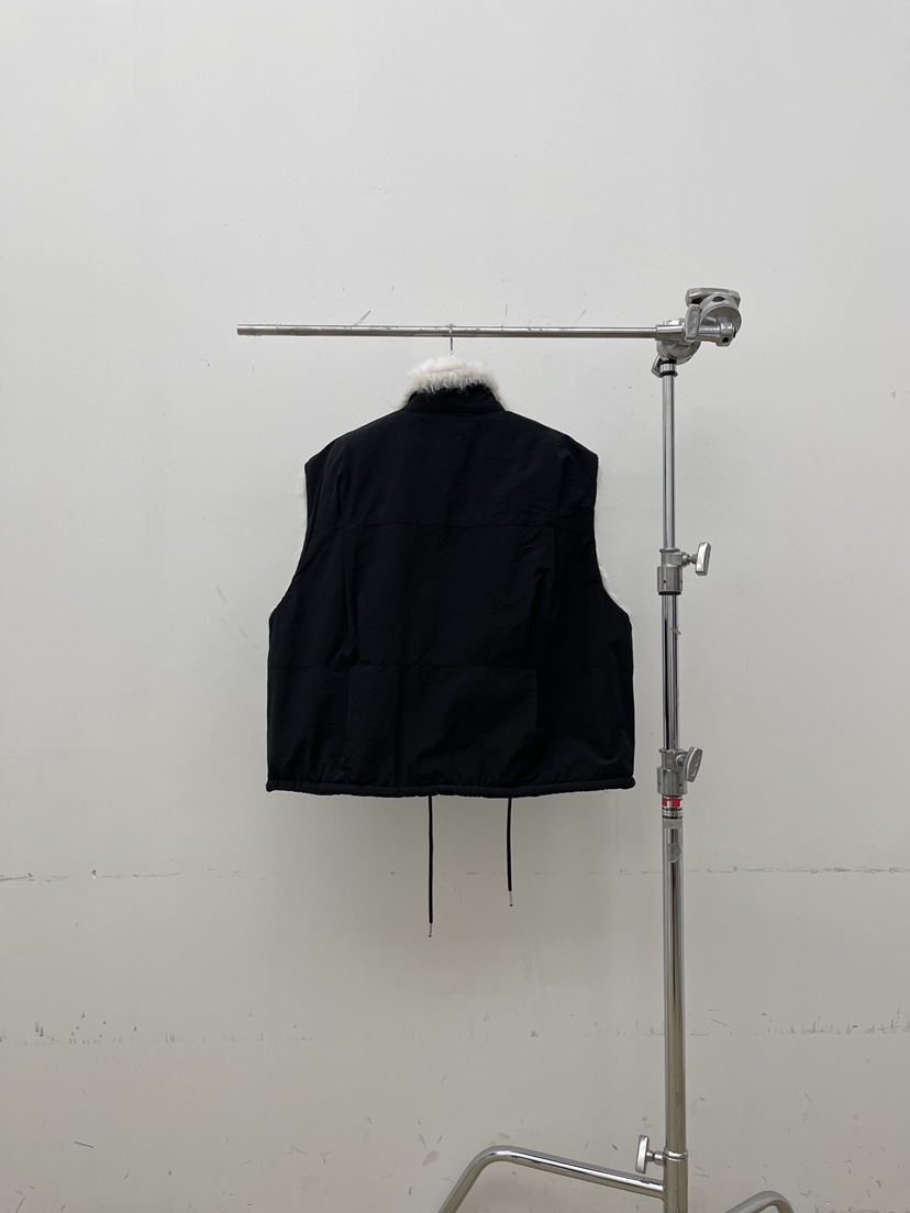 ATMOSPHERE韓國代購㊣女裝新款職業休閑25秋冬馬甲工裝羊毛ATMOSPHERE/BLING馬甲