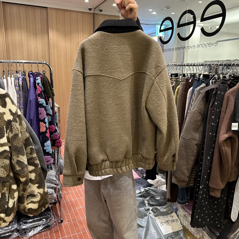 E/E/E東大門㊣實拍女裝新品時尚25秋冬推薦職業休閑熱賣夾克E/E/E夾克